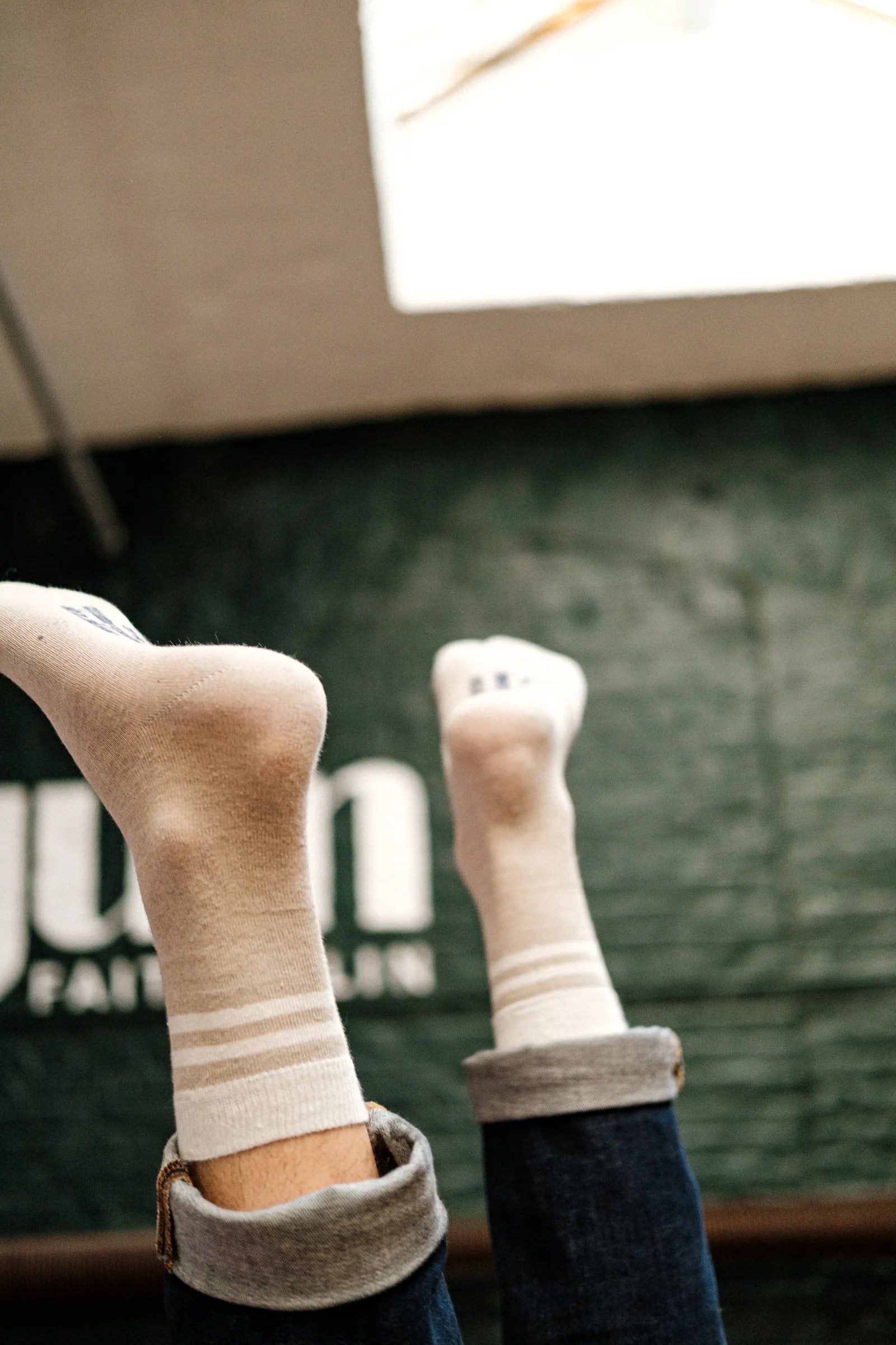 La paire de chaussettes lin naturel - photo 5/7