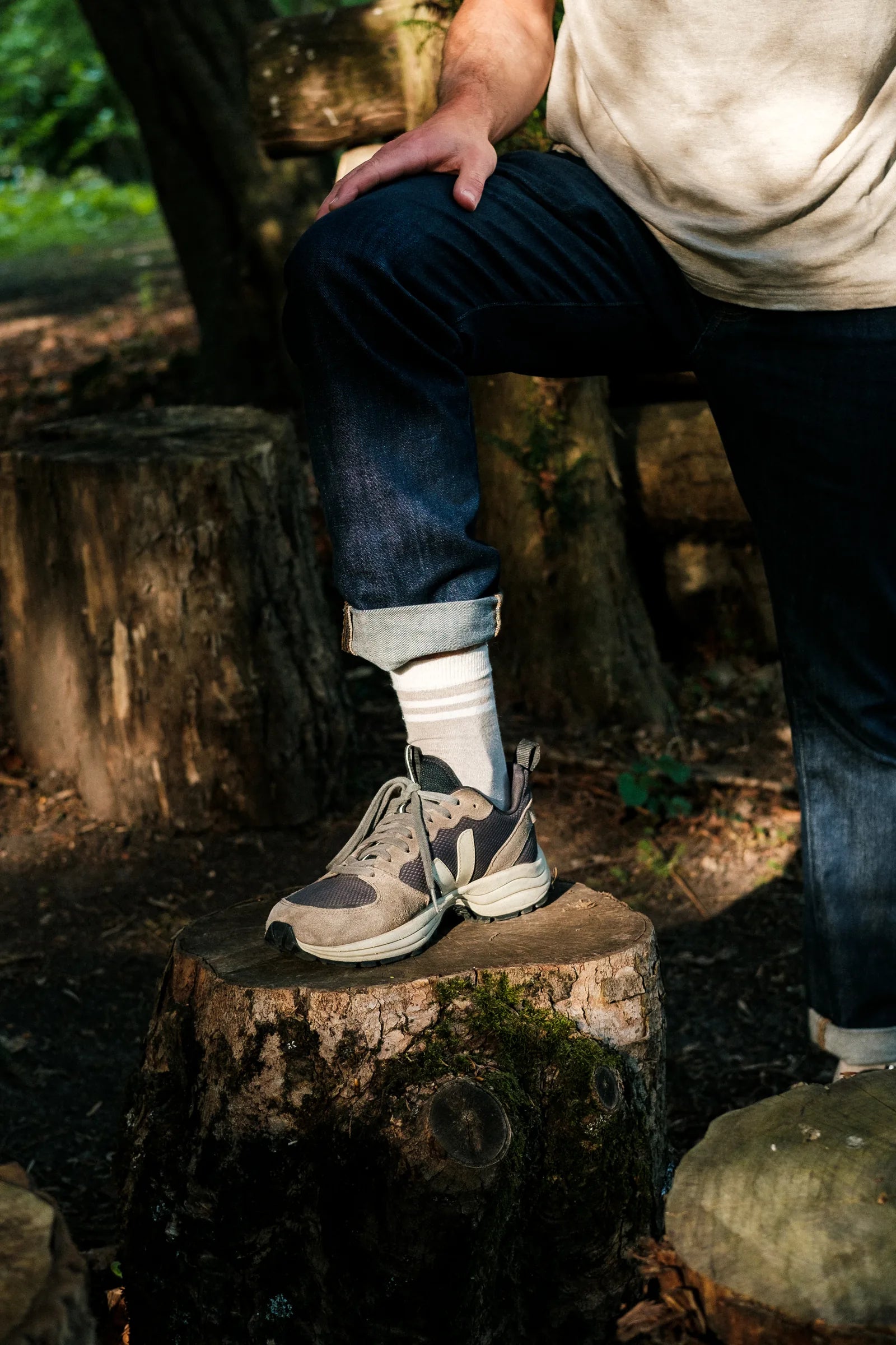 La paire de chaussettes lin naturel - photo 6/7