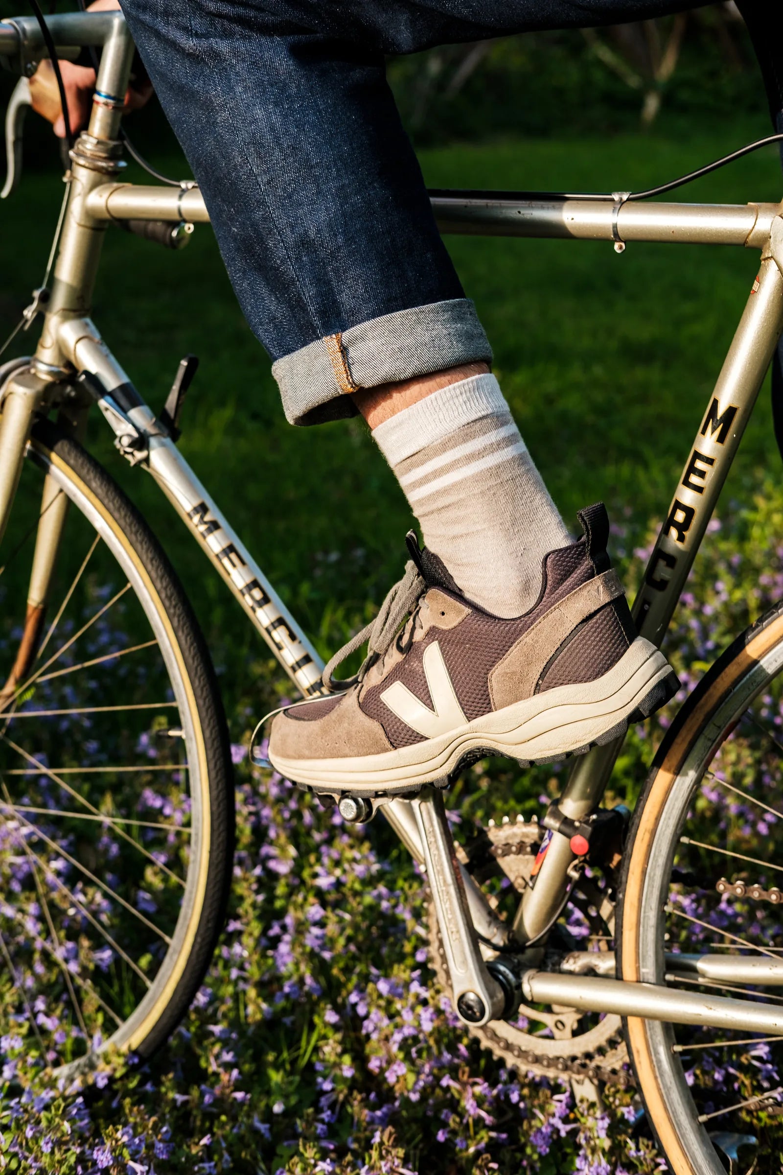 La paire de chaussettes lin naturel - photo 7/7