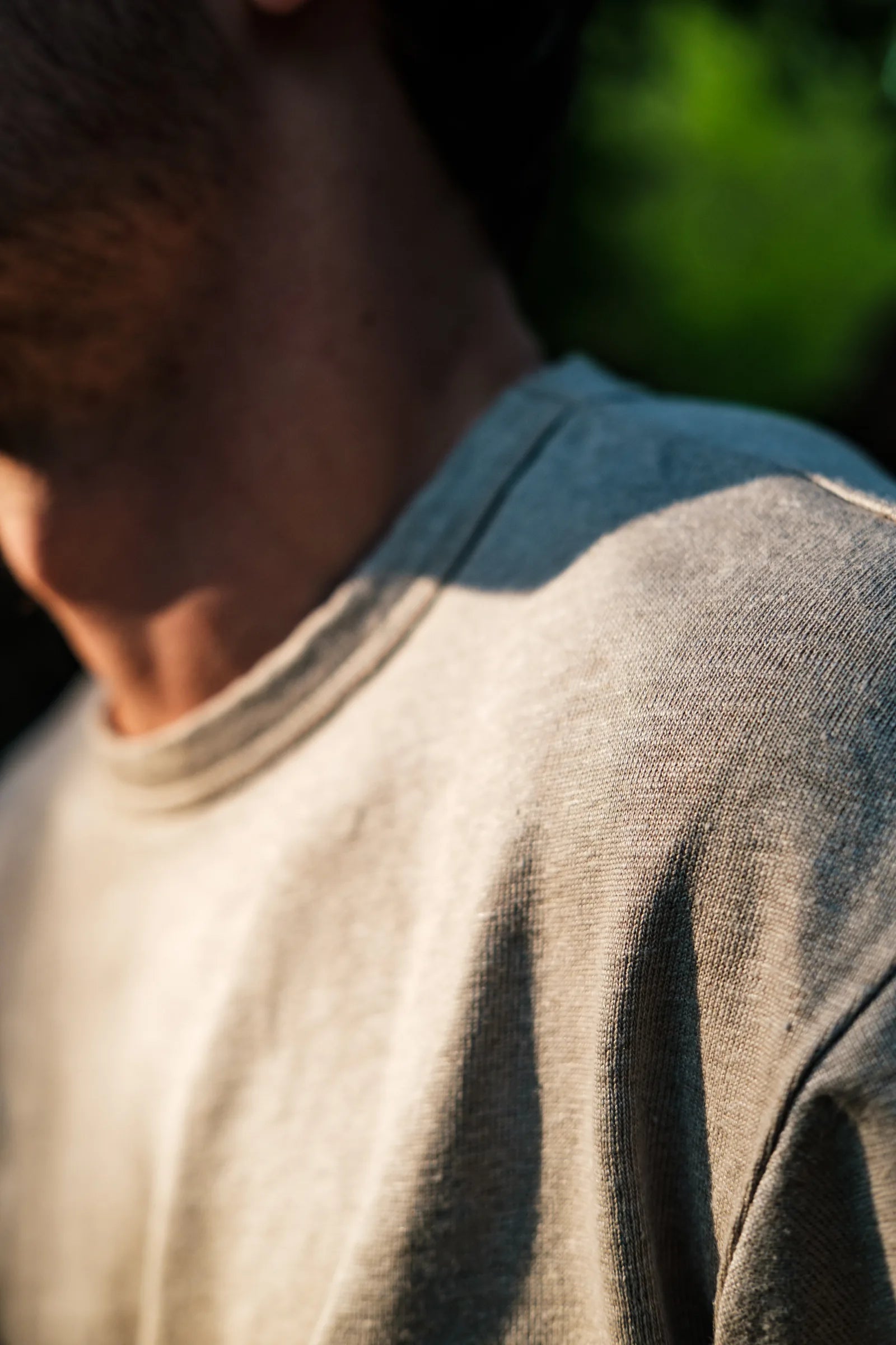Le T-shirt maille lourde 100% lin coloris Naturel - photo 7/8